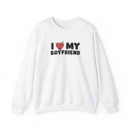 I ♡ my bf Crewneck